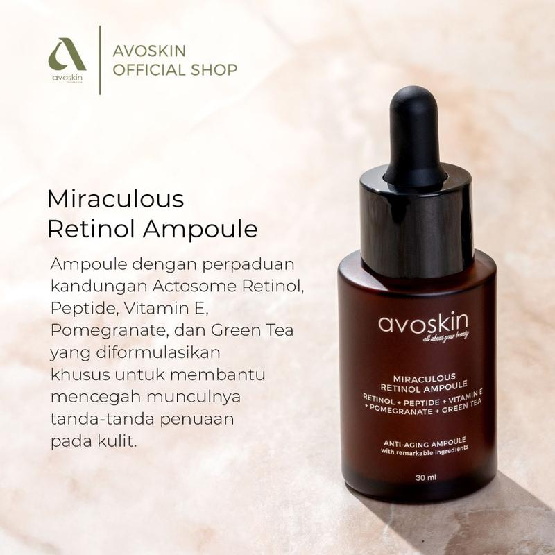Paket Skincare-Avoskin Miraculous Retinol Series - 2