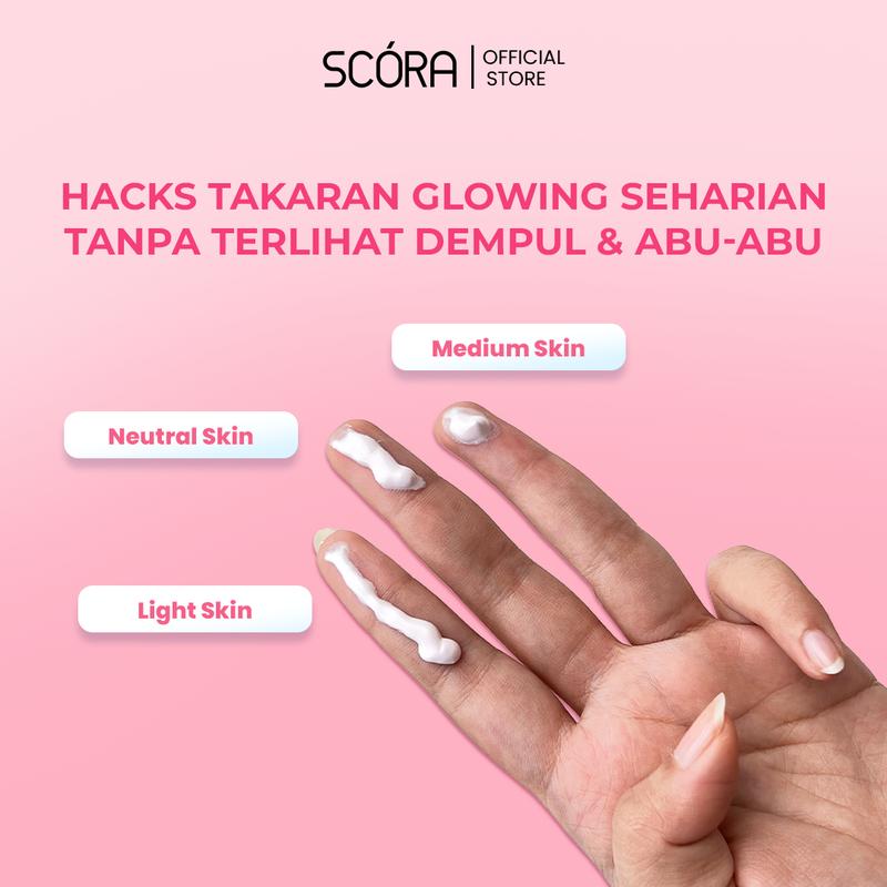 SCORA Sheer Glow Tone Up Cream 20 Gr & 30 Gr - 1