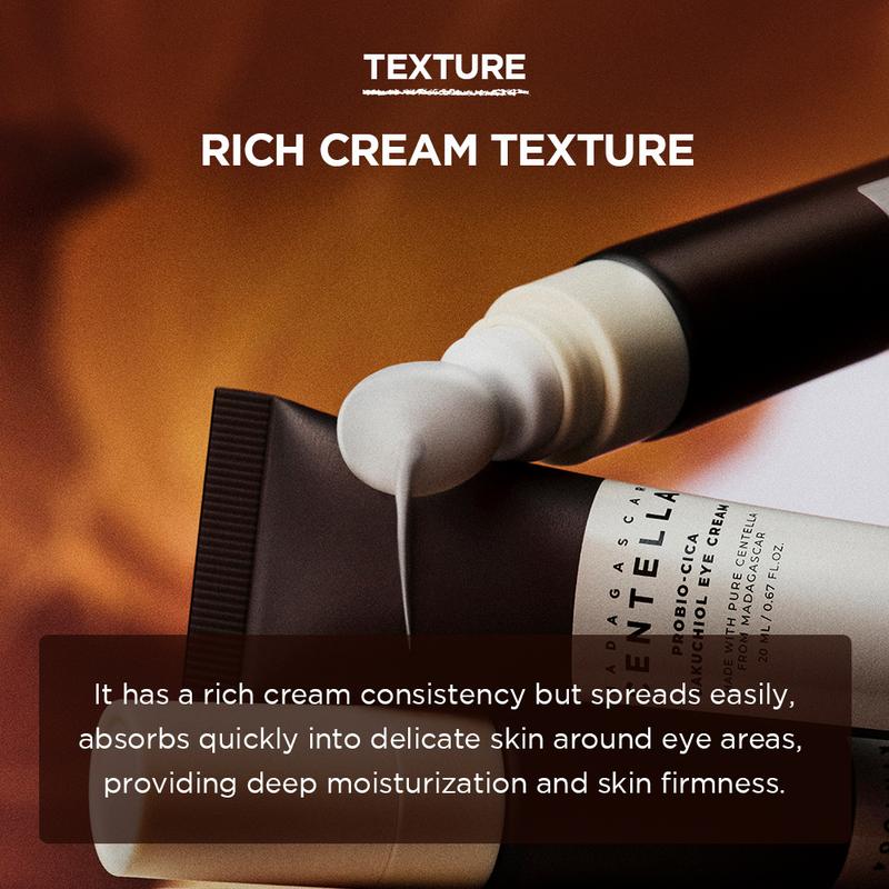 SKIN1004 Magadascar Centella Probio-Cica Bakuchiol Eye Cream 20ml (Twin Pack) (GET FREE GIFT HADIAH TERBATAS) - 2