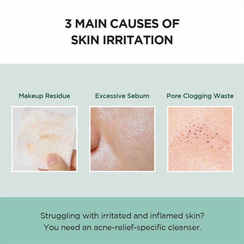 SKIN1004 Madagascar Centella Tea-Trica BHA Foam 125ml Perawatan Wajah Berjerawat Berminyak Membersihkan Kotoran Bruntusan - 5
