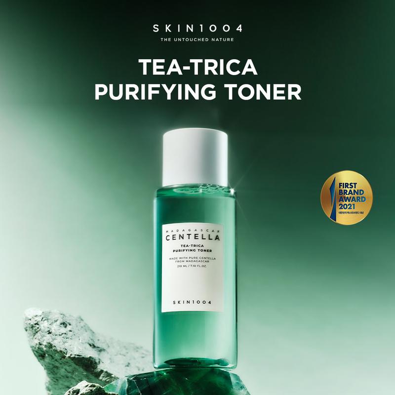 SKIN1004 Madagascar Centella Tea-Trica Purifying Toner 210ml Perawatan Wajah Berjerawat Bruntusan Berminyak Cair Muka - 1