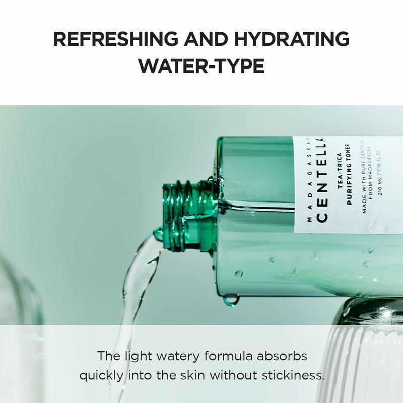 SKIN1004 Madagascar Centella Tea-Trica Purifying Toner 210ml Perawatan Wajah Berjerawat Bruntusan Berminyak Cair Muka - 2