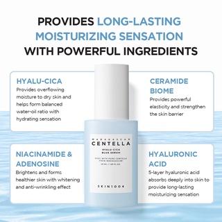 SKIN1004 Madagascar Centella Hyalu-Cica Blue Serum 50ml - 4