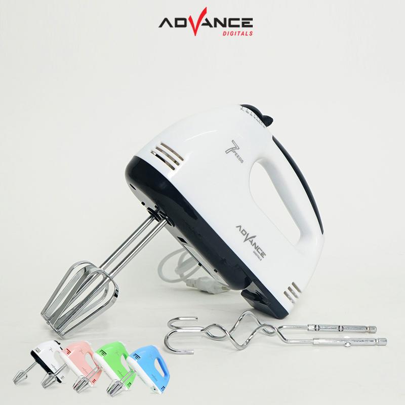 Hand Mixer Advance MX133 Alat Pengocok Telor Pengaduk Adonan dengan 7 Kecepatan Otomatis Garansi Resmi Advance 1 Tahun - 2