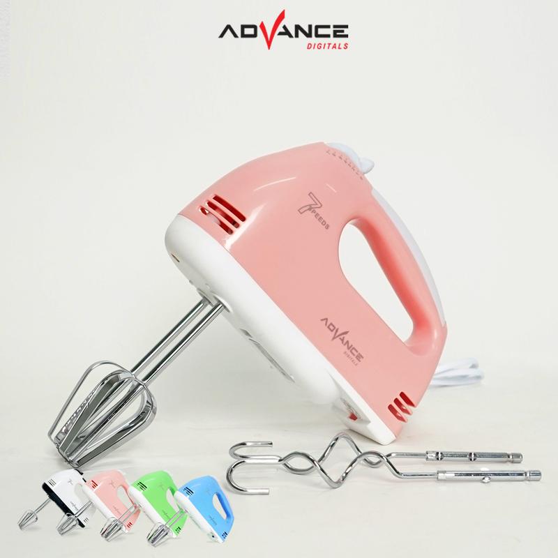 Hand Mixer Advance MX133 Alat Pengocok Telor Pengaduk Adonan dengan 7 Kecepatan Otomatis Garansi Resmi Advance 1 Tahun - 4