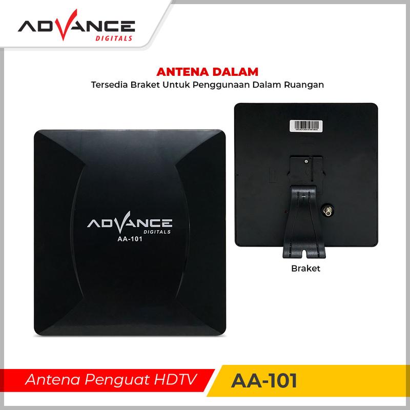Antena Tv Digital Advance AA-101 antena tv digital indoor/outdoor kabel - 4