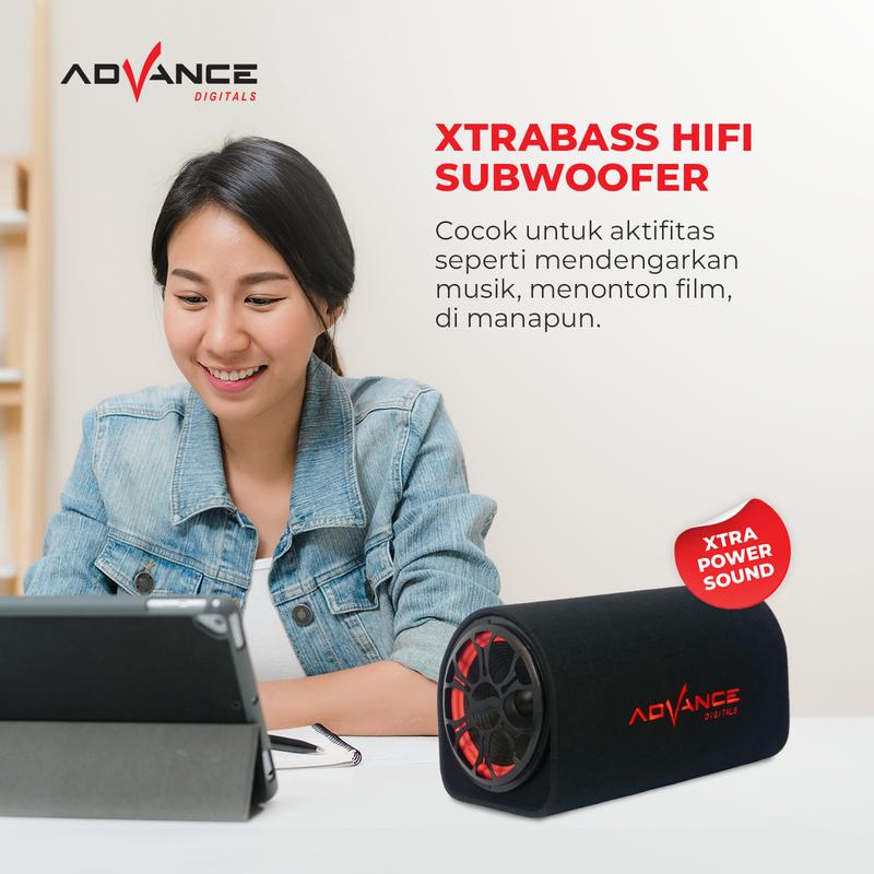 Advance T102 BT - Multimedia Speaker with Subwoofer System + Bluetooth | Garansi Resmi Advance Speakers Bass - 1