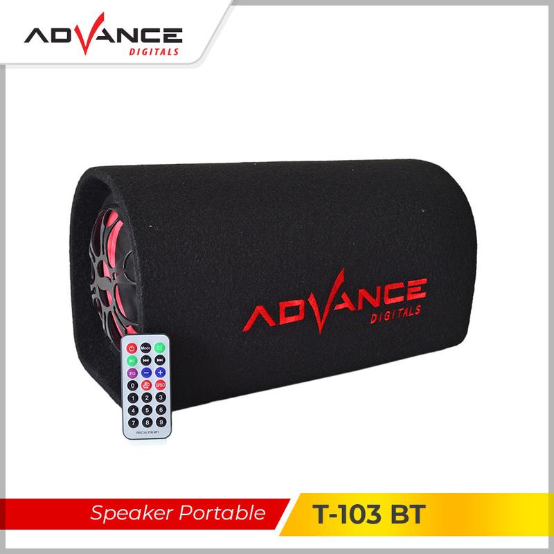 Advance 8" Subwoofer Bluetooth Speaker Super Bass Speaker Karaoke T103 BT | Garansi Resmi Advance 1 Tahun Speakers Wireless - 3