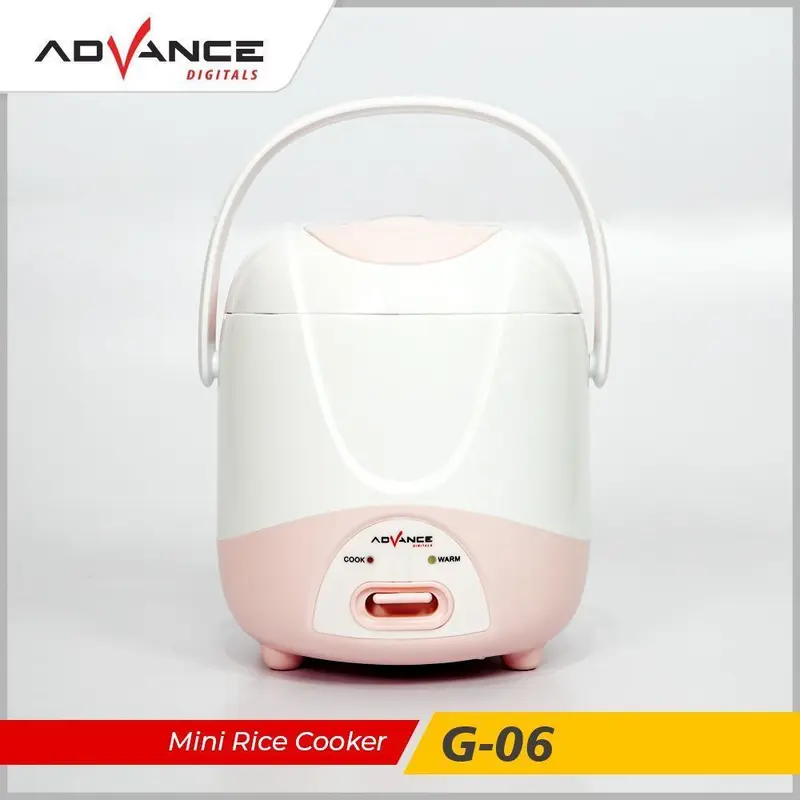 Advance G-06 Rice Cooker Travel 0.6 Liter Anti Lengket 200 Watt Garansi Resmi 1 Tahun - 3