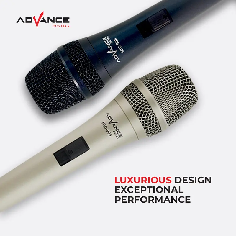 Microphone Professional Dynamic Kabel Mic-909 Garansi Resmi 1 Tahun - 2